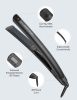 KIPOZI Ceramic Hair Straightener 2 in 1 Flat Iron for Hair Ionic Dual Voltage Lightweight Hair Straightener for Travel 1 Inch Black