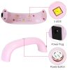 LED Nail Dryer Lamp 9W UV Nail Gel Polish Curing Lamp Portable Nail Drying Lamps