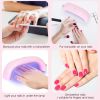 LED Nail Dryer Lamp 9W UV Nail Gel Polish Curing Lamp Portable Nail Drying Lamps